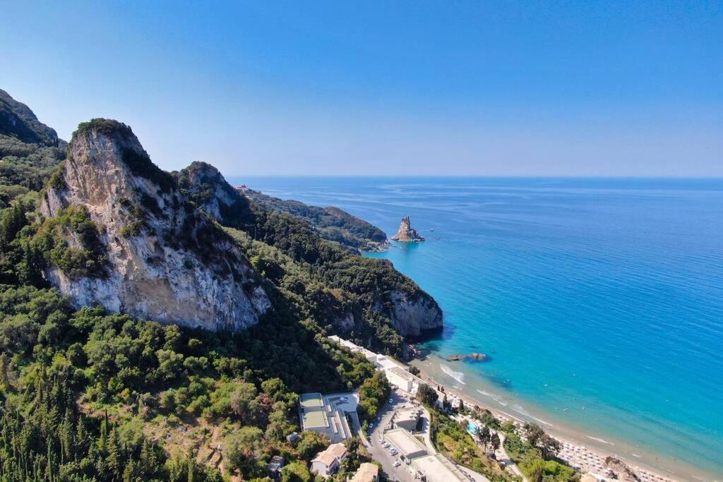 Casa Tramonto Beach View Άγιος Γόρδιος Εξωτερικό φωτογραφία